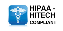 HIPAA-HITECH compliant logo